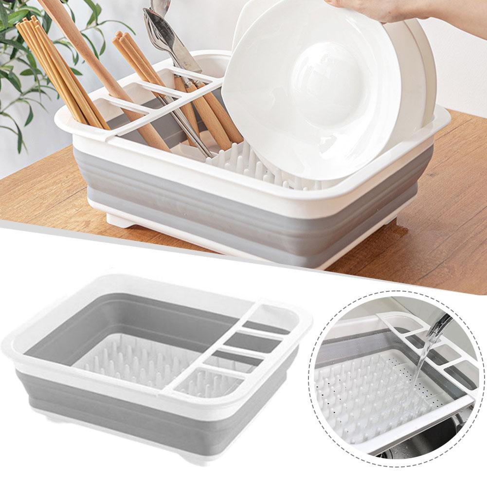Camping Cooking Tray - Rak Pengering Piring Lipat, Organizer Peralatan