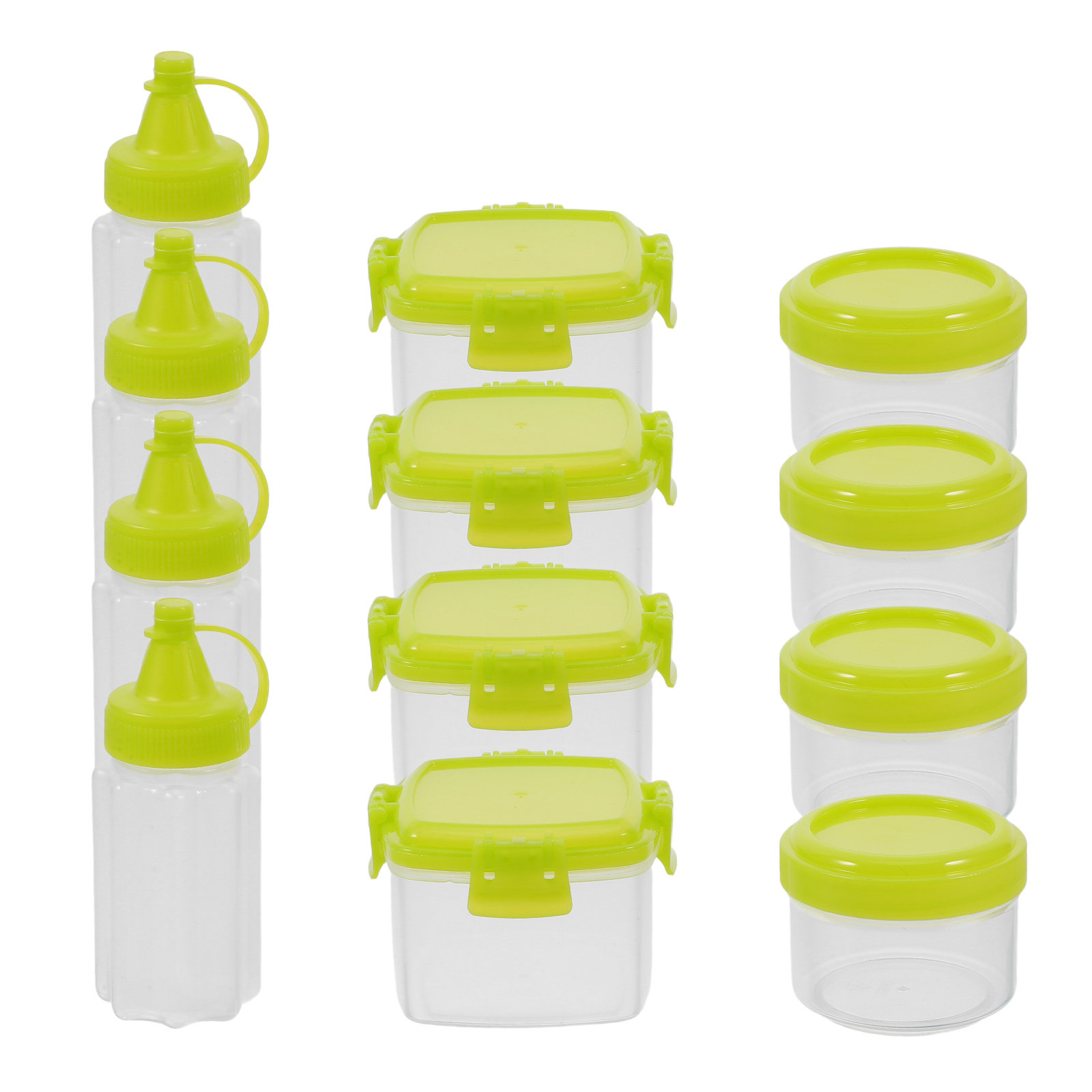 Camping Cooking Container - 12Pcs Kotak Bumbu Mini Portabel, Wadah