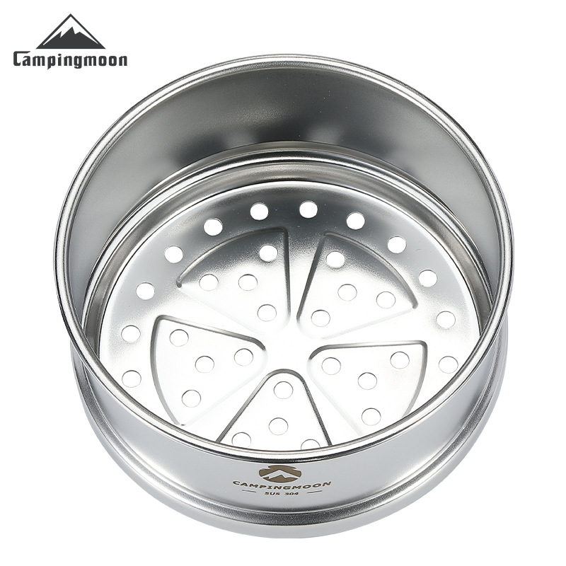 Camping Cooking Tray - CAMPINGMOON Set Mangkuk Camping Portabel Stainless