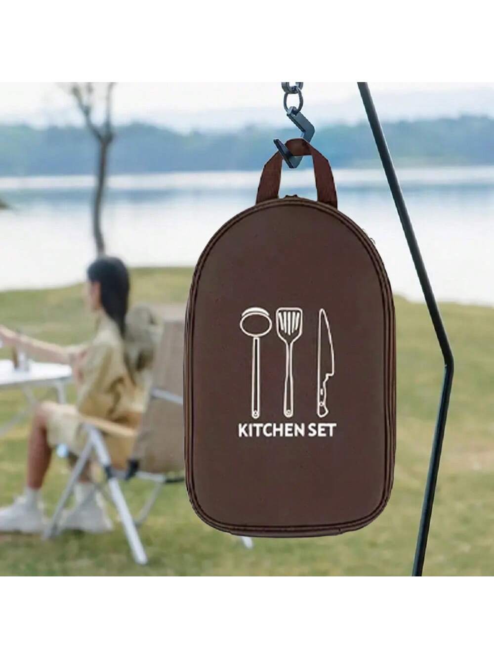 Tas Penyimpanan Peralatan Masa - Camping Cooking Utensil Bag ulasan dan harga