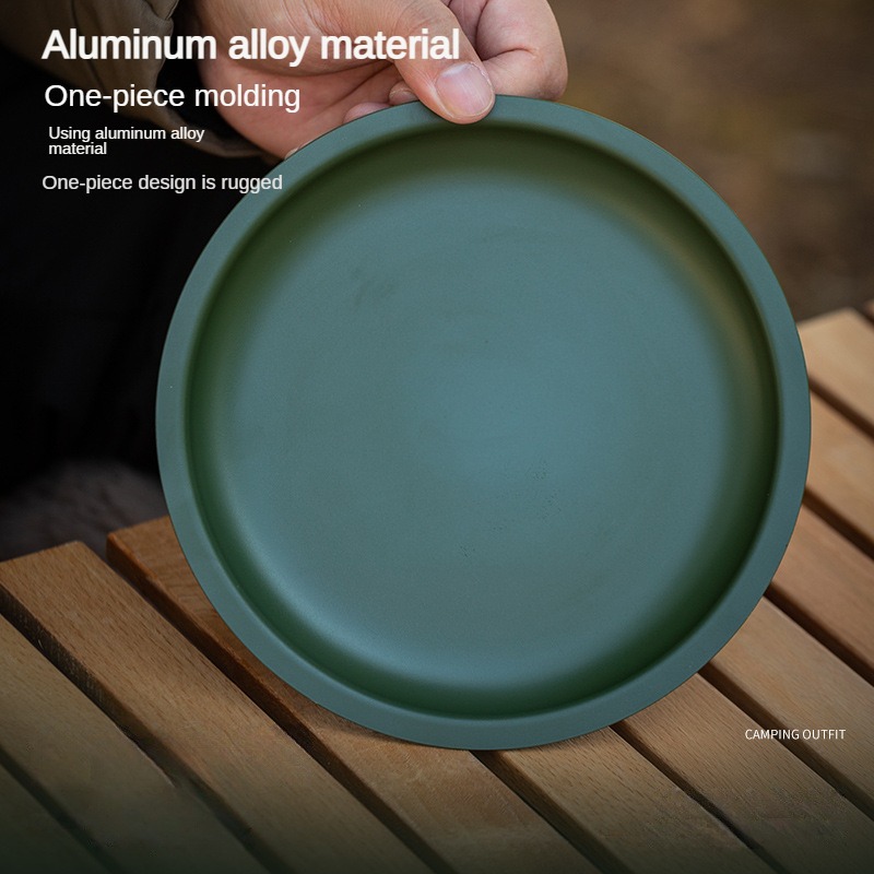 Piring makan aluminium Aloi, a - Camping Cooking Tray ulasan dan harga