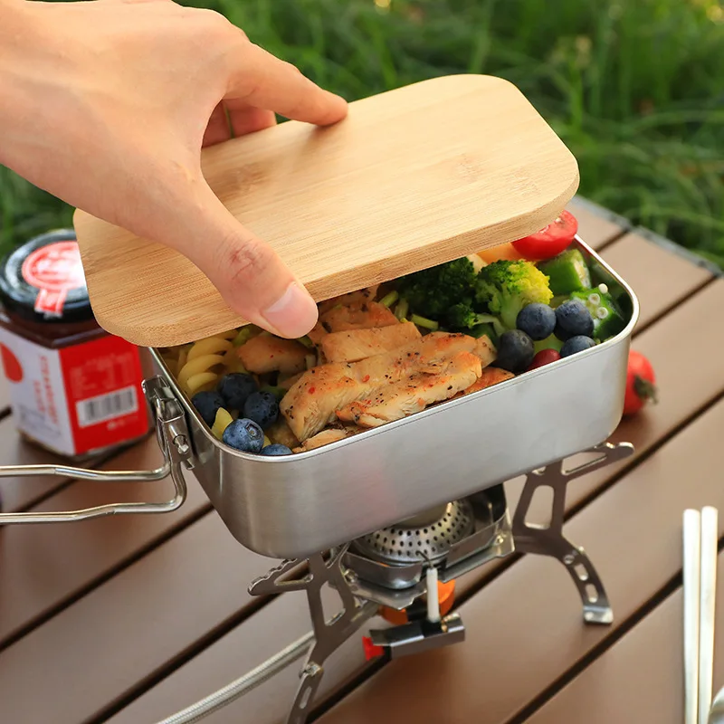Kotak makan siang portabel Sta - Camping Cooking Container ulasan dan harga