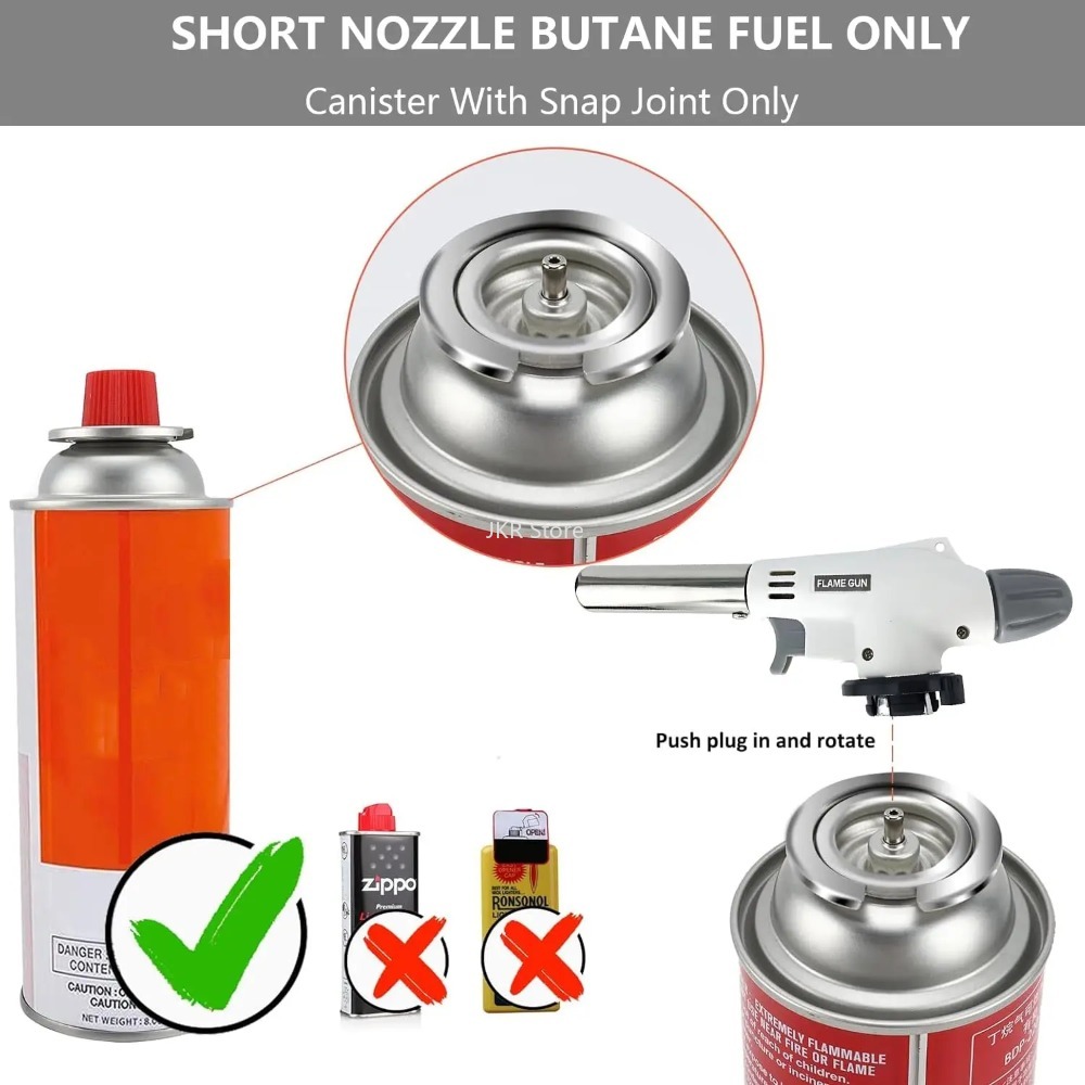 Obor Gas Barbecue untuk Berkem - Camping Cooking Torch ulasan dan harga