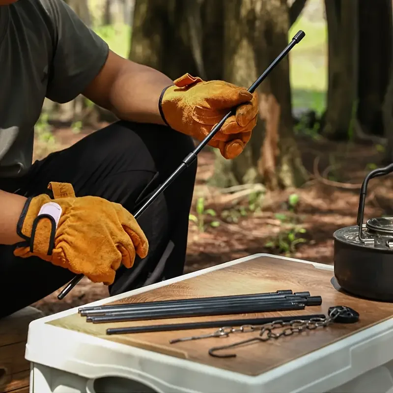 Tripod Api Unggun Besar Luar R - Camping Cooking Multi Tool ulasan dan harga