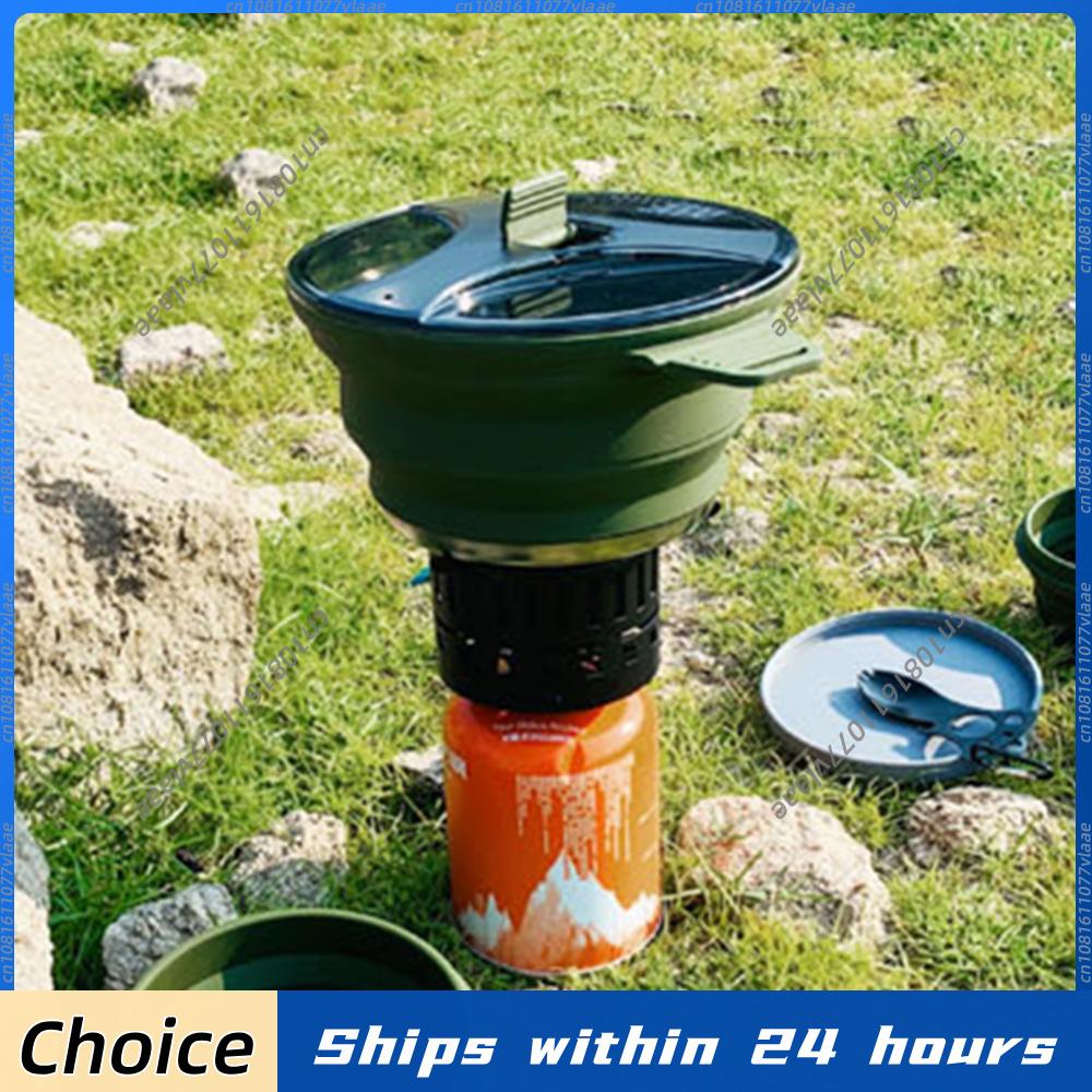 Panci Masak Lipat Portabel unt - Camping Cooking Open Fire ulasan dan harga