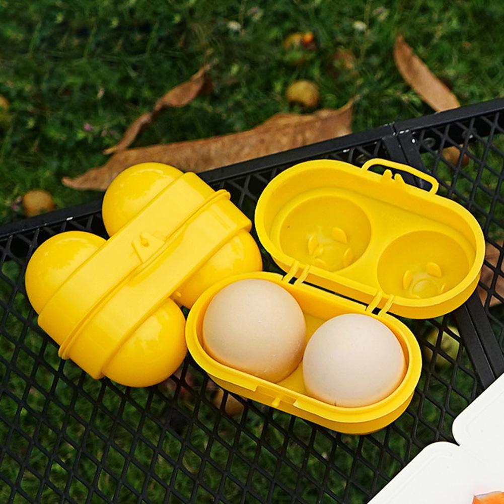 Kotak penyimpan telur 2 kisi,  - Camping Cooking Container ulasan dan harga