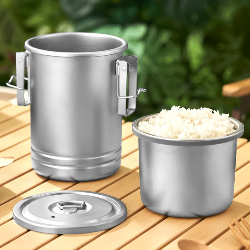 Panci Masak Baja untuk Berkema - Camping Cooking Rice ulasan dan harga