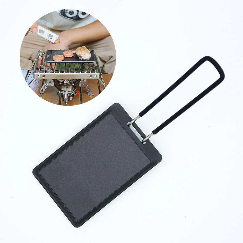Wajan Penggorengan Ukuran Keci - Camping Cooking Tray ulasan dan harga
