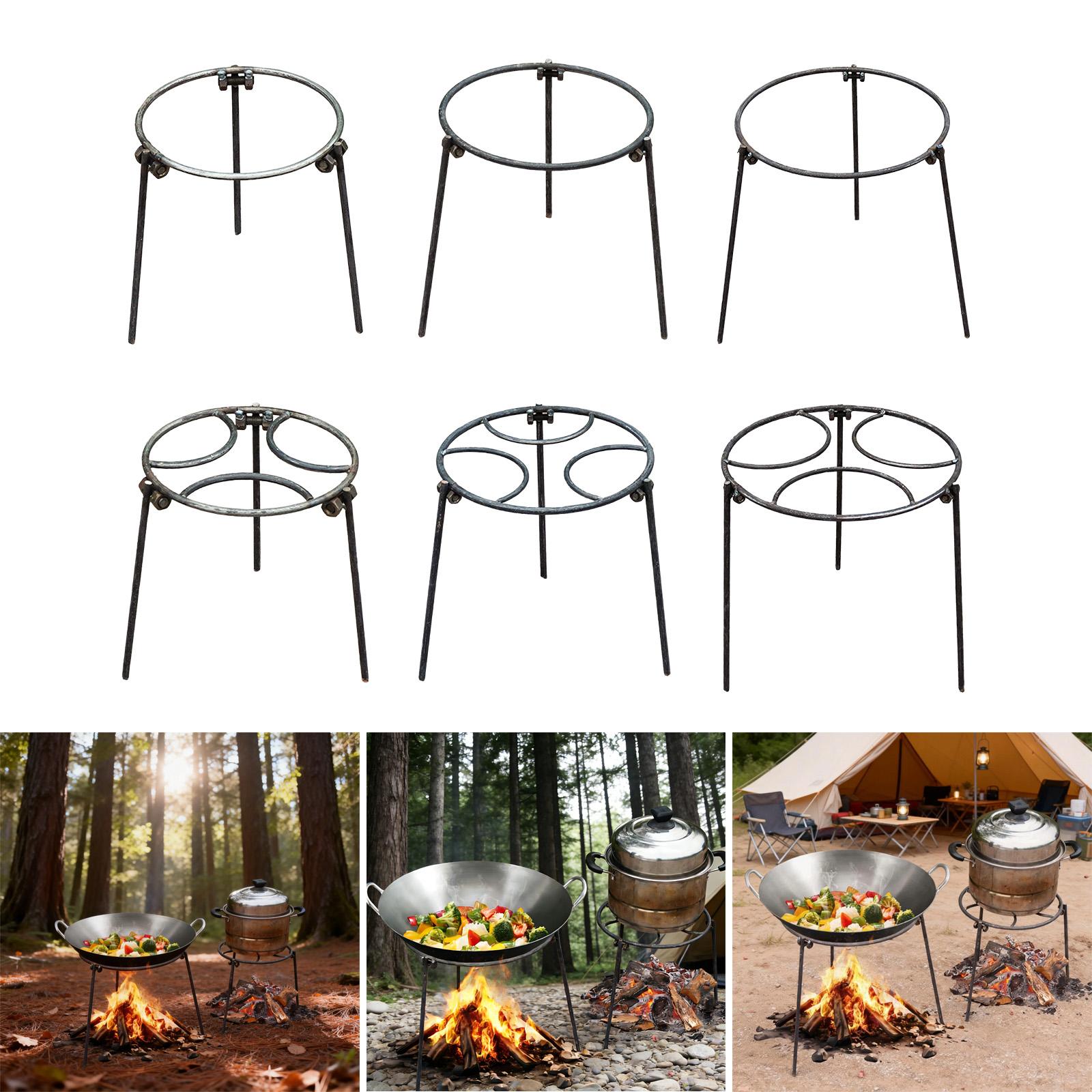 Tripod Lipat untuk Api Unggun, - Camping Cooking Open Fire ulasan dan harga
