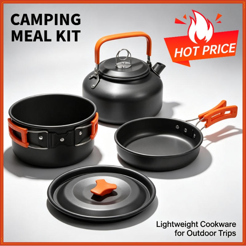 Set Peralatan Masak Camping, P - Camping Cooking Utensil Bag ulasan dan harga