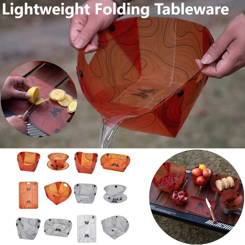 Peralatan Makan Berkemah Lipat - Camping Cooking Tray ulasan dan harga